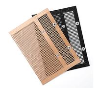 Haofy Pochette Réutilisable pour Barbecue en, Sac de Barbecue Antiadhésif pour Barbecues électriques au Gaz de Charbon de Bois 10,6x8,6 Pouces avec Fermeture à Pression pour Légumes, (27x22cm)
