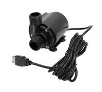 Haofy Pompe à Eau Submersible Moteur sans Balais 500 L H Débit Pompe de Fontaine pour Aquariums Domestiques Hydroponique Intérieure Fonctionnement Ultra Silencieux Taille Compacte 9,5 X 5,2 X 7,0 Cm