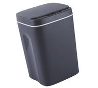 Haofy Poubelle Automatique Contact, Capteur de Mouvement Infrarouge pour Ouverture Mains Libres, Corps en ABS PP, capacité de 4,2 Gallons, Idéale pour Salle de Bain, Cuisine, Bureau, Usage Domestique