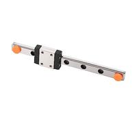 Haofy Rail de Guidage Linéaire, Roulement Durable MGN7C-100-1R pour Systèmes de Positionnement de Haute Précision