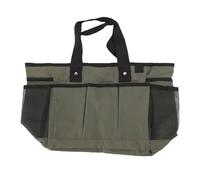 Haofy Sac à Outils de Jardinage, Sac à Outils de Jardin Green 600D Oxford avec Poches Multiples, Sac de Rangement en Fourreau de Jardin Léger pour Les Outils de Plantation, D'élagage