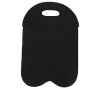 Haofy Sac de Protection pour Bouteilles de Vin en Néoprène, Souple et étanche, Support de Conservation de la Chaleur pour 2 Bouteilles, Idéal pour les Amateurs de Vin