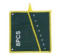 Haofy Sac de Rangement pour clé 1Pc, Sac de Rangement pour Outil de nrouleur Vert, Toile Durable 6/8/10/12/14/25 Poches(8PCS)