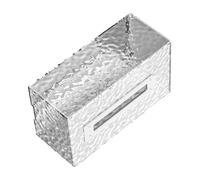 Haofy Support de Boîte à Mouchoirs Mural, Distributeur de Serviettes en Plastique étanche, Rangement de Mouchoirs Suspendus Auto-adhésifs pour Salle de Bain et Cuisine (Argent transparent)