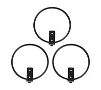 Haofy Support de Pot de Fleur Rotatif à Bras Oscillant, Support Mural pour Plantes avec Rotation à 90 Degrés et Hauteur Réglable, Ensemble de Supports en Métal de 6 Pouces pour Jardin Vertical sur