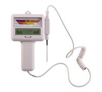 Haofy Testeur de Chlore PH mètre, Moniteur d'analyse numérique de la qualité de l'eau 2 en 1 pour Piscine, Spa, Eau Potable