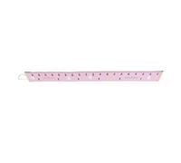 Haofy Toise de Croissance 150 Cm à Double échelle avec Marquages clairs pour le Suivi de la Hauteur, Règle Murale Amovible en Toile avec Extrémités en Bois pour Chambre d'enfant, Chambre (#3)
