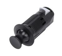 Haofy Verrouillage à Bouton-poussoir sans clé pour Placard, Verrouillage D'armoire à Bouton-poussoir, Loquet de Tiroir sans vec Look élégant, Toucher Lisse pour Camping-car, (BLACK)