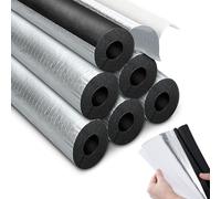 HAOYUES Calorifugeage De La Tuyauterie pour L'extérieur, Tuyau D'isolation en Mousse, Isolation des Tuyaux Et Tubes, Isolation De Tuyau Étanche (ID) 34mm x (T) 30mm x (L) 0.95m