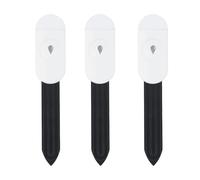 Haozee Lot de 3 capteurs d'humidité du sol intelligents Zigbee requis, capteur capacitif, compteur d'humidité/température pour plantation de jardin, compatible avec Home Assistant Zigbee2mqtt