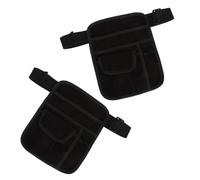 HAPINARY 2pièces Pochette Serveur Réglable avec Ceinture Tablier Serveur Compact pour Restaurant Sac de Léger pour Porte-monnaie et Accessoires de Serveuse