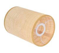 HAPINARY Abat-Jour Abat-Jour En Rotin Tressé 8.07 Pouces Pour Lampe De Table Et Lampadaire E27 E14 Décoratif Simple Pour Chambre Et Salle À Manger