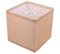 HAPINARY Abat-jour Décoratif Moderne et Résistant en Tissu Carré Design Élégant et Fiable pour Lampe de Table E27 pour Chambre ou Bureau