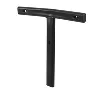 HAPINARY Back Support Rod in T Shape 21.5 X 14.5 Cm Stainless Steel for Swivel Recliner Chair Effortless Setup Suitable for Office and Gaming Chairs Black