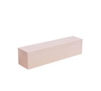 HAPINARY Bloc de Bois Naturel en Tilleul pour Artisanat Diy, sans Éclats, Facile à Dessiner, pour Projets Créatifs et Décoration Artisanale