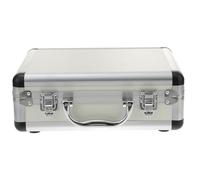 HAPINARY Boîte à Outils Portable en Aluminium 280X220X100Mm Argenté Serrure à Code, Valise de Rangement Robuste pour Professionnels et Amateurs de Bricolage