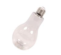 HAPINARY Bouteille à Ampoule LED Créative Lumières Colorées, Plastique Blanc, Décoration Intérieure pour Bureau et Maison, Facile à Ajuster, Set de 1