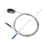 HAPINARY Brosse De Nettoyage Pour Tuyaux Tubulaire En Nylon, Kit 2 Pièces Pour Et Cuisine, Outil Débouchage Canalisation Cheveux, Nettoyage Usage Domestique Facile