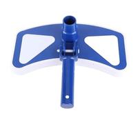 HAPINARY Brosse Ronde pour Aspirateur de Piscine en Plastique et Fer, Forme Croissant pour Nettoyage Professionnel, Élimine Saletés Tenaces et Particules Fines