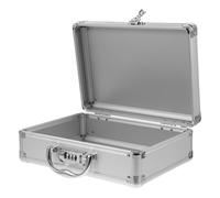 HAPINARY Conteneur à Outils Essentiels en Alliage d'aluminium avec poignée et Code, Mallette Portable pour ateliers et ménages