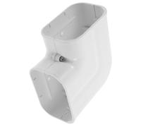 HAPINARY Couvercle de Conduit de Climatiseur en Pvc Coude Plat à 90 Degrés, Accessoires Sûrs et Fiables Installation Professionnelle en Ambiance Estivale