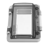 HAPINARY Couvercle Transparent 6 Voies pour Coffret de Protection de Circuit avec Installation Facile et Résistance à l'Humidité pour Panneau Électrique en Extérieur, Fenêtre d'Inspection