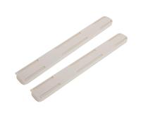 HAPINARY Glissière de Tiroir Auto-adhésive Blanche Stable et Sécurisée en HIPS 1 Set Pratique de Rails Coulissants pour Tiroirs de Dressing et Armoires
