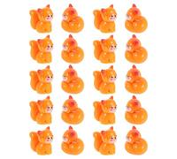 HAPINARY Lot de 20 Petits Renards en Résine, Figurines Miniatures Décoratives Kawaii pour Bureau et Décoration Intérieure, Ornements Animaux Mignons pour Espace de Travail