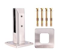 HAPINARY Pince à Verre en Acier Inoxydable 304, Support en Verre Facile à Utiliser et Gain de Place, Porte-verres Robuste pour Fixation sans Perçage