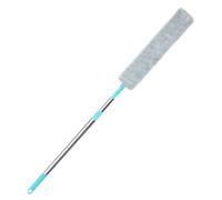 HAPINARY Plumeau de Nettoyage de Toile D'araignée avec Poignée, Brosse Flexible en Plastique PP et Aluminium, Facile à Nettoyer pour Dépoussiérage des Stores et Bouches Couleur Aléatoire