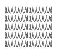 HAPINARY Ressorts de Compression en Acier Inoxydable 10pcs pour Pulvérisateur Pressurisé, Diamètre Fil 1mm, Diamètre Extérieur 8mm, Résistants la Corrosion pour Remplacement Buse