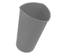 HAPINARY Seau de Fleuriste Triangulaire Gris en PP pour Présentoir Floral | Centre de Table Mariage, Structure Stable, Style Élégant et Créatif, Usage Décoratif pour Bouquets