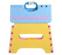 HAPINARY Tabouret de pêche Pliable Portable en Plastique de 18 cm de Haut avec poignée Ergonomique pour Adultes et Enfants au Jardin ou Cuisine