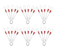 HAPINARY Tire-câble 30pcs en Acier avec Chaussette pour Tirage de Câbles, Outil pour Électriciens, Gestion Robuste des Fils dans Environnements Résidentiels et Bureaux