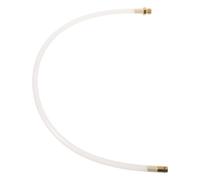 HAPINARY Tube d'extension courbé en Plastique + Alliage, rallonge de buse pour Pistolet de Peinture, Compatible avec Pistolet de Detailing et Traitement sous-Couche Automobile