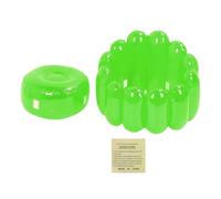 Hapivida Canapé Gonflable, Fauteuil Gonflable Portable pour Salon Chambre, Coussin d'air pour Détente, 29.5x22in, pour Intérieur Extérieur (Verte)