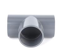 Hapivida Raccord Tuyau PVC 3 Voies G1-1/2 Connecteur Irrigation Jardin | Raccord PVC Triple Voie Pour Adduction Eau Agricole Et Aquacole