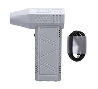 Hapivida Souffleur d'Air Electrique 130000RPM, Moteur Sans Balai Haute Vitesse 200W, Souffleur Sec Rechargeable Portable pour Clavier d'Ordinateur, Voiture, Maison, Appareils Elect