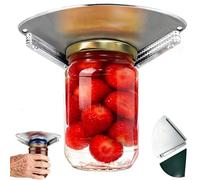 HaploS Ouvre-BoîTe Sous L' Armoire, Ouvre-Bocal En Verre pour Mains Faibles | Ouvre-Bocal Et DéCapsuleur Sous Armoire, pour Mains Faibles Et Personnes âGéEs Souffrant D'Arthrite