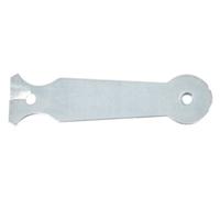 Happe bout rond zingué blanc 120 mm TORBEL 9921121