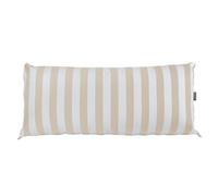 Happers Coussin Imperméable et Déhoussable pour Palette Toldotex Écru à Rayures 120x45