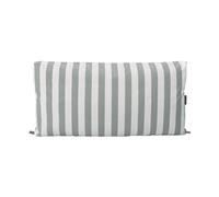 Happers Coussin Imperméable et Déhoussable pour Palette Toldotex Gris à Rayures 120x60