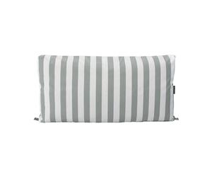 Happers Coussin Imperméable et Déhoussable pour Palette Toldotex Gris à Rayures 120x60