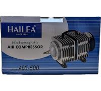 HAPPET ACO-500 Pompe à Air Électromagnétique pour Bassin - Aérateur à piston 275L/min, 175W, oxygénation étang & élevage poissons, compresseur puissant, fonctionnement continu
