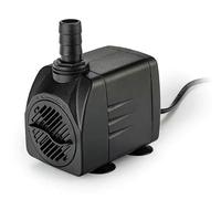 HAPPET Pompe à eau multi-usages 1000 pour aquarium et fontaine, pompe sous-marine silencieuse pour filtration, cascades et paludariums, boîtier noir, 1000 l/h, 18 W