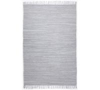 Happy coton Gris tapis tapis taille : 160 x 230 cm (5 ft x 3 cm 7 (7 ")