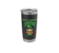 Happy Friends Make This Leprechaun Smile St Patrick Day Gobelet isotherme en acier inoxydable double paroi