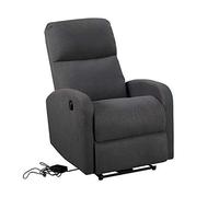 Happy Garden Fauteuil électrique Relax inclinable Gris anthracite