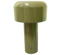 Happy Garden Lampe LED à poser verte MIRA, Autonomie de 6,5 à 45 heures, Alimentation sur batterie, Chargement USB-C