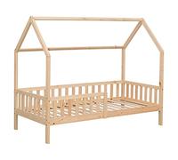 Lit cabane pour enfant 190x90cm en bois MARCEAU
